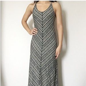 Patagonia Black and White Maxi Dress